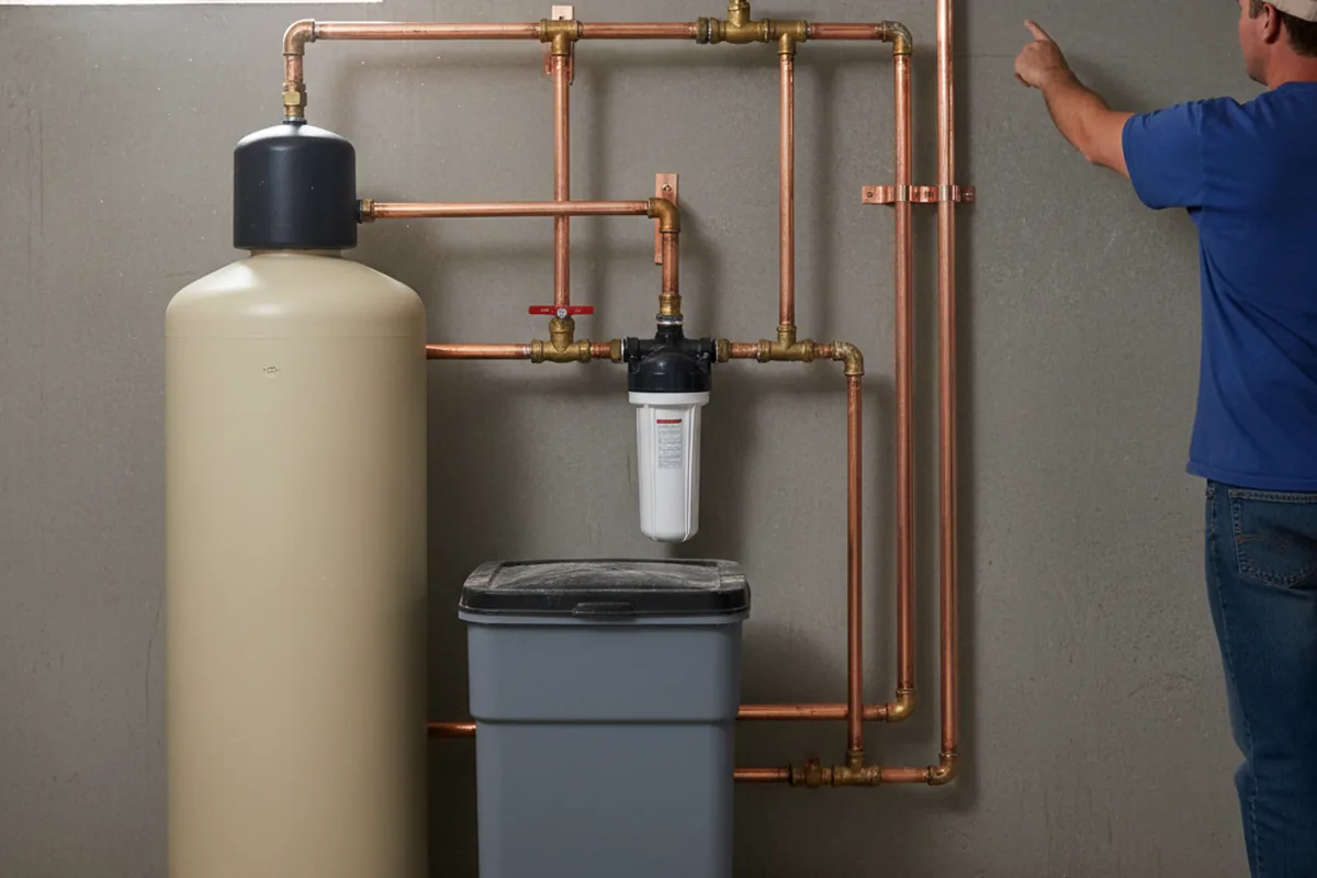 Whole-house water treatment system installed in Cummings